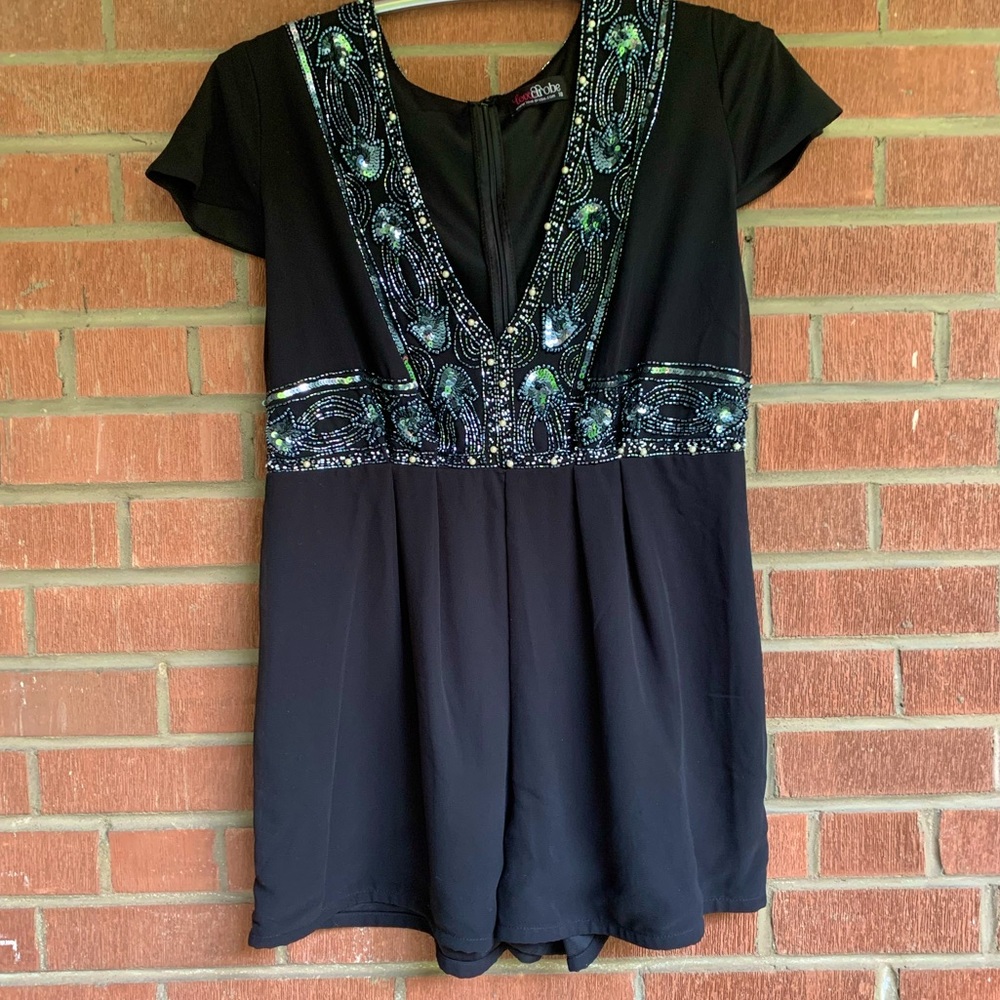NWOT✨beaded romper